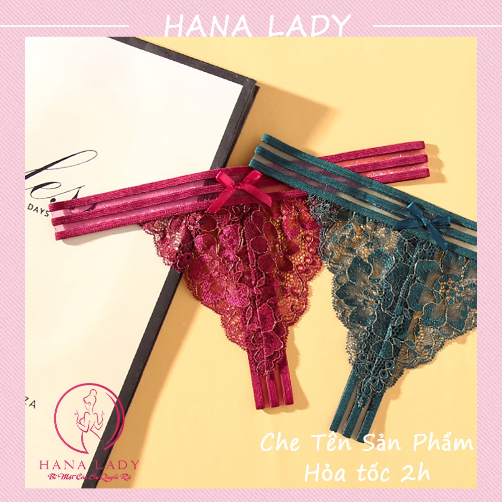 Quần lót lọt khe nữ - quần chip ren sexy quyến rũ LK102
