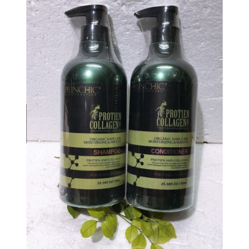 Cặp Dầu Gội PRINCHIC COLLAGEN ITALY 750ml