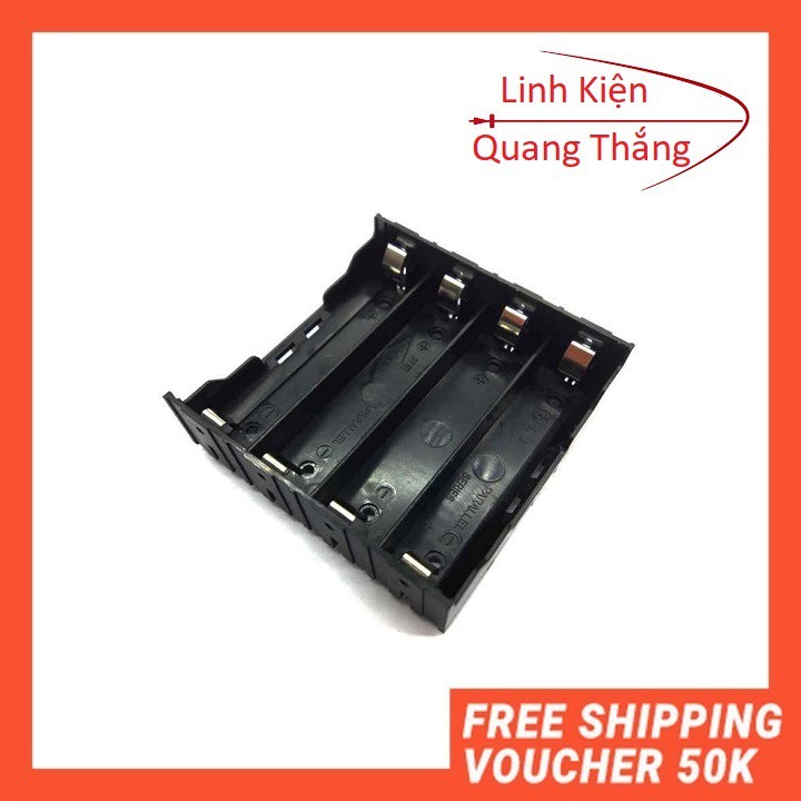 Đế Pin 18650 Đế Chân Hàn 1/2/3/4 Cell Chế Pin 2S 3S 4S