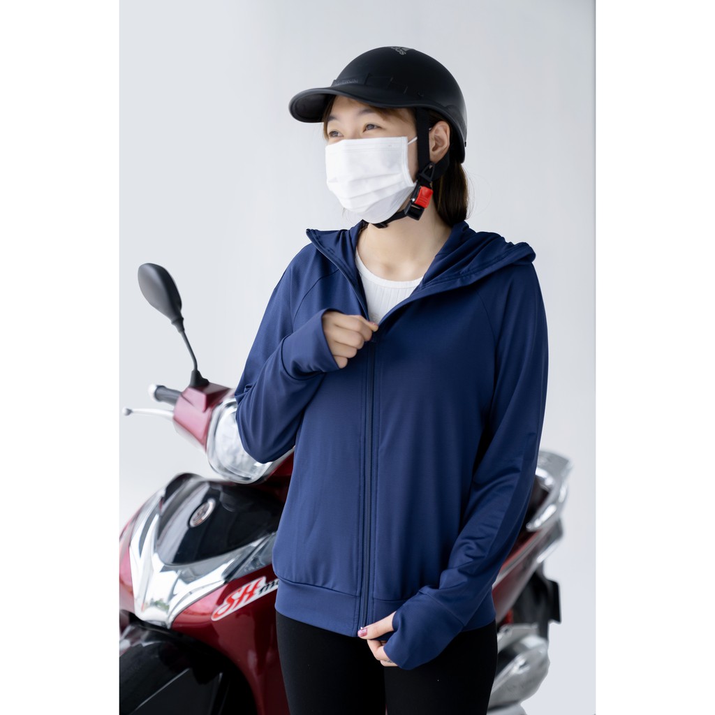 Áo Chống Nắng YODY Nữ  - Bảo Vệ Làn Da CảnTia UV, Mềm Mịn, Nhẹ, Thoáng Mát Thấm Hút Mồ Hôi ACN5010
