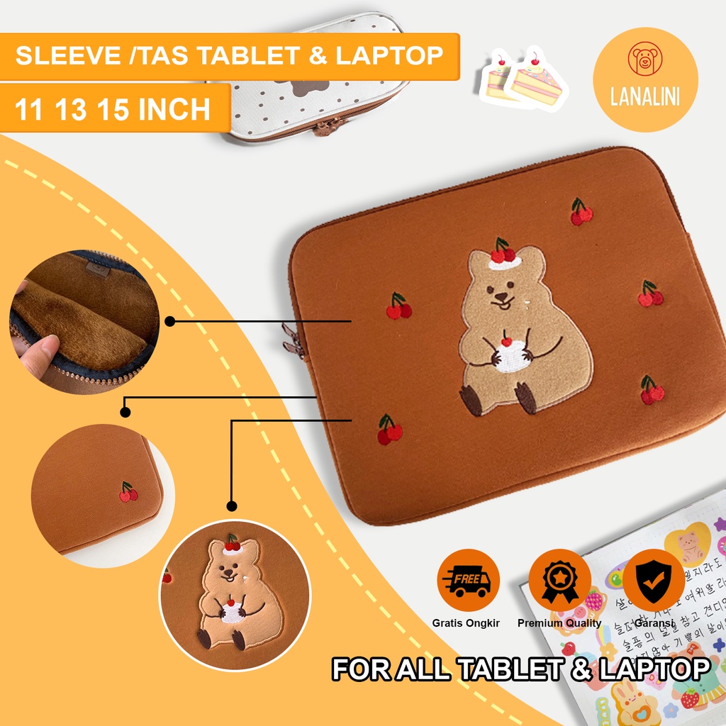 Túi Đựng Máy Tính Bảng Macbook Air Pro Asus Acer Lenovo HP Huawei 11 12 13 14 15 inch