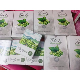 (TẶNG 16v detox ban đêm)_3 Hộp Cà Phê Giảm Cân Sbody Green Coffee (Hộp 12 gói)