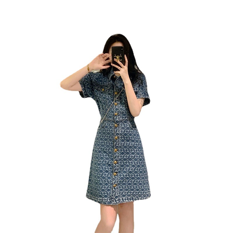 Mới Đầm Jean Thời Trang Cho Nữ Xiaoxiangfeng