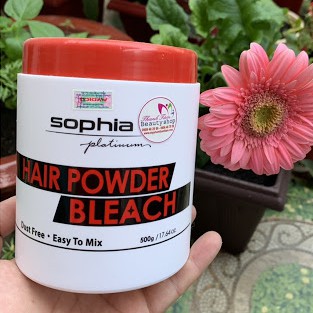 Bột rửa màu tóc SOPHIA PLATINUM HAIR POWDER BLEACH 500g