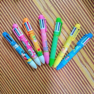 Bút bi nhiều màu(6mau/but)