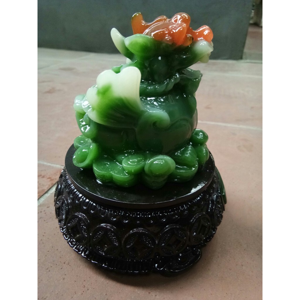 Tỳ hưu ngọc phong thủy đế xoay