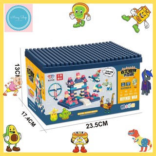 Xếp hình lego 260 chi tiết và 520 chi tiết dành cho bé