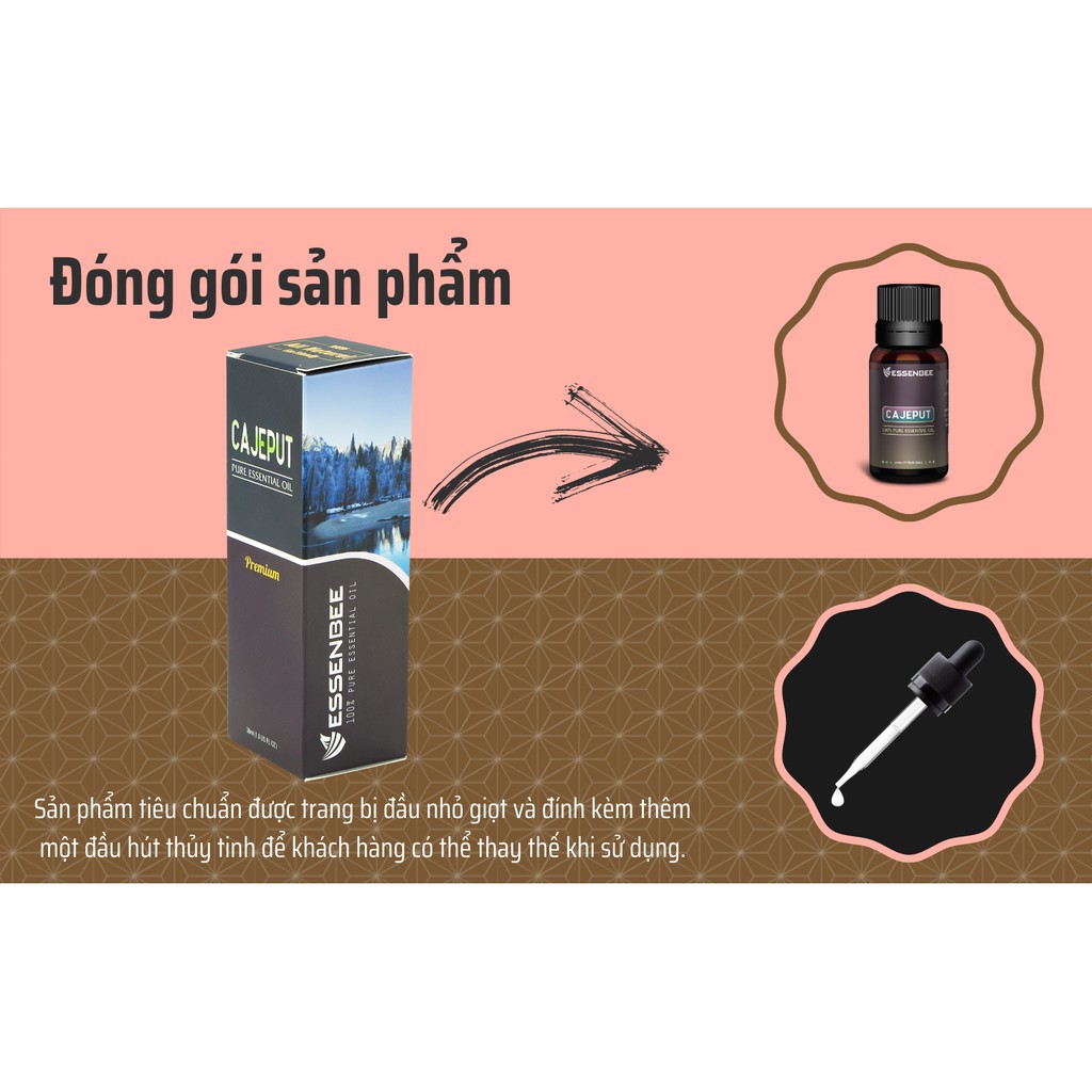 Tinh dầu Tràm Gió – Essenbee – 30ml