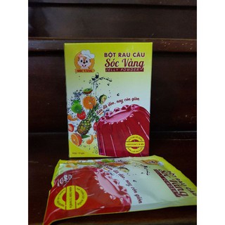 Bột thạch rau câu sóc vàng hộp 10 gói