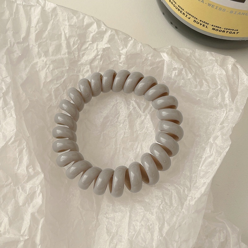 Dây buộc tóc thiết kế lò xo đơn giản thời trang phong cách Hàn Quốc