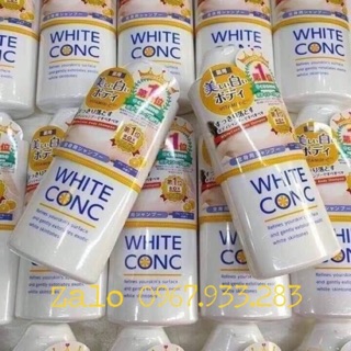 Sữa tắm trắng da White ConC Nhật