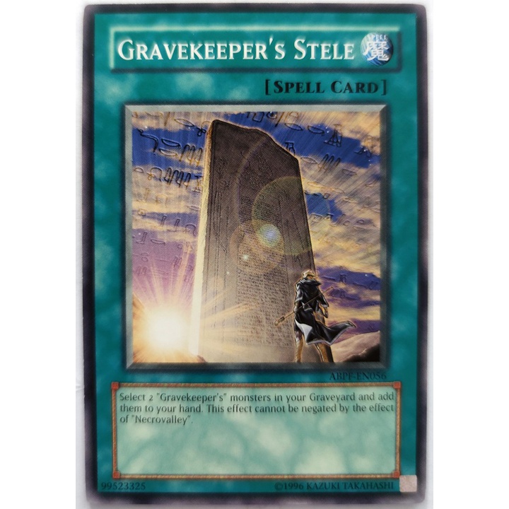 [Thẻ Yugioh] Gravekeeper's Stele |EN| Common (Duel Monsters)