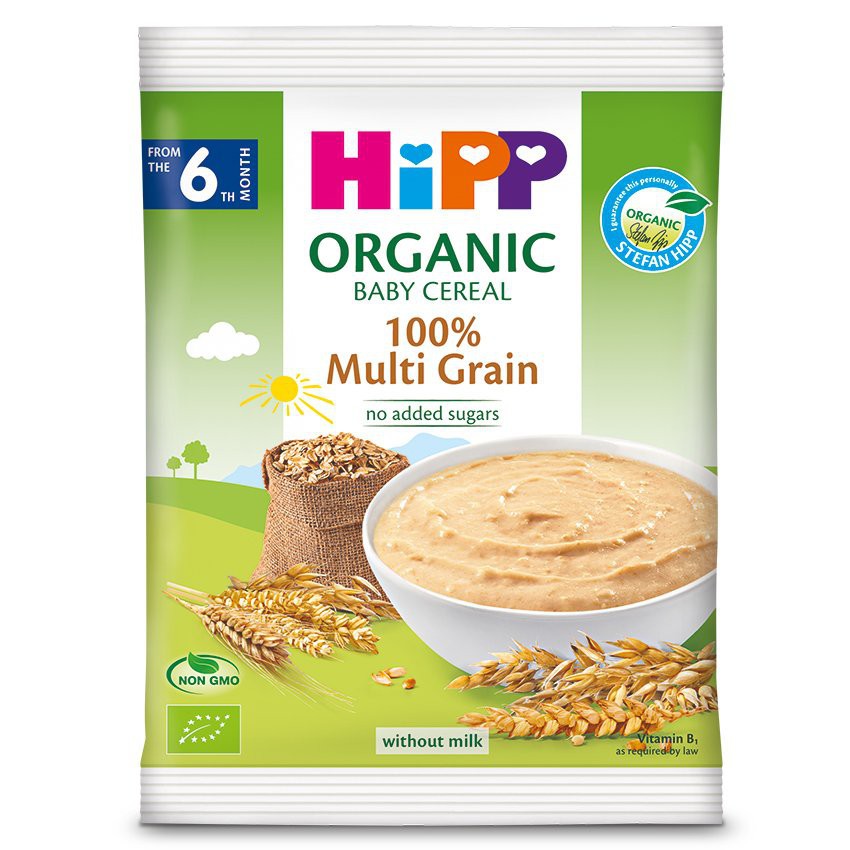 Túi bột ngũ cốc ăn dặm nhãn hiệu HiPP