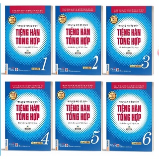 Sách - Combo Tiếng Hàn Tổng Hợp Dành Cho Người Việt Nam Tập 1-6