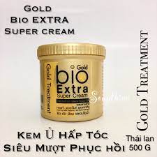 Kem ủ tóc Bio Gold Extra Super Cream phục hồi tóc siêu mượt 500ml