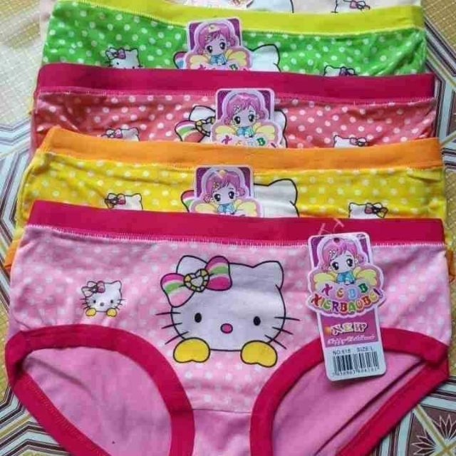 Quần chip cho bé gái Hello Kitty