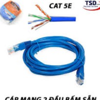 [Mã ELFLASH3 hoàn 10K xu đơn 20K] Cáp Mạng LXF Bấm Sẵn Đúc 2 đầu CAT5E- Full Box 1M/ 2M/ 5M/10M - Dây Loại Tốt