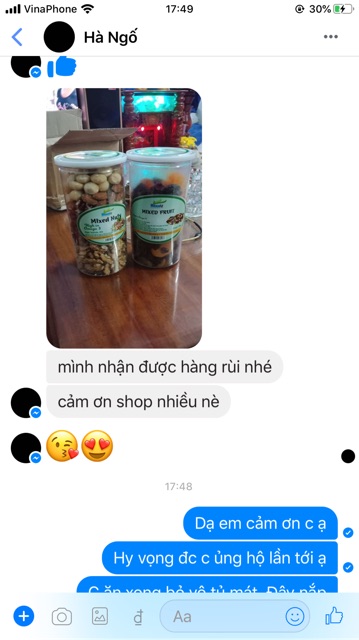 500G MIX 4 HẠT DINH DƯỠNG ĐÃ TÁCH VỎ, SẤY GIÒN, ĂN LIỀN( 2 LOẠI ÓC CHÓ, HẠNH NHÂN. MACCA) MÃ M1