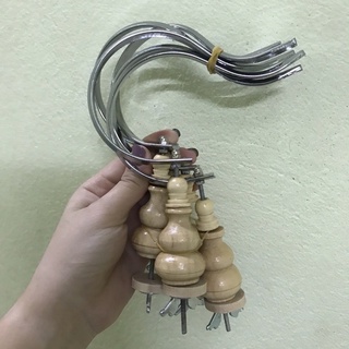 Móc treo lồng chim kèm nậm gỗ, móc đẹp