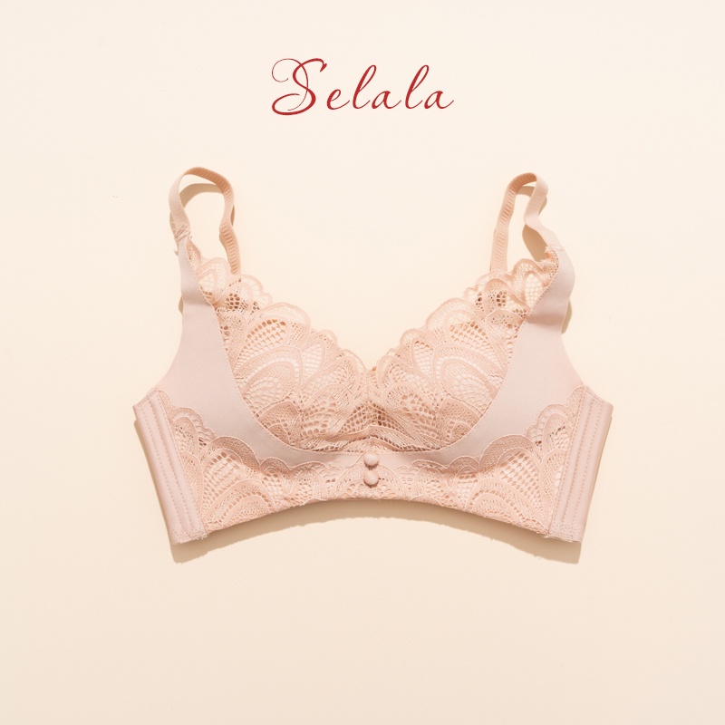 Áo Lót Ren Selala Đệm Vừa Cao Cấp Mềm Mại Quyến Rũ Tôn Dáng AV26