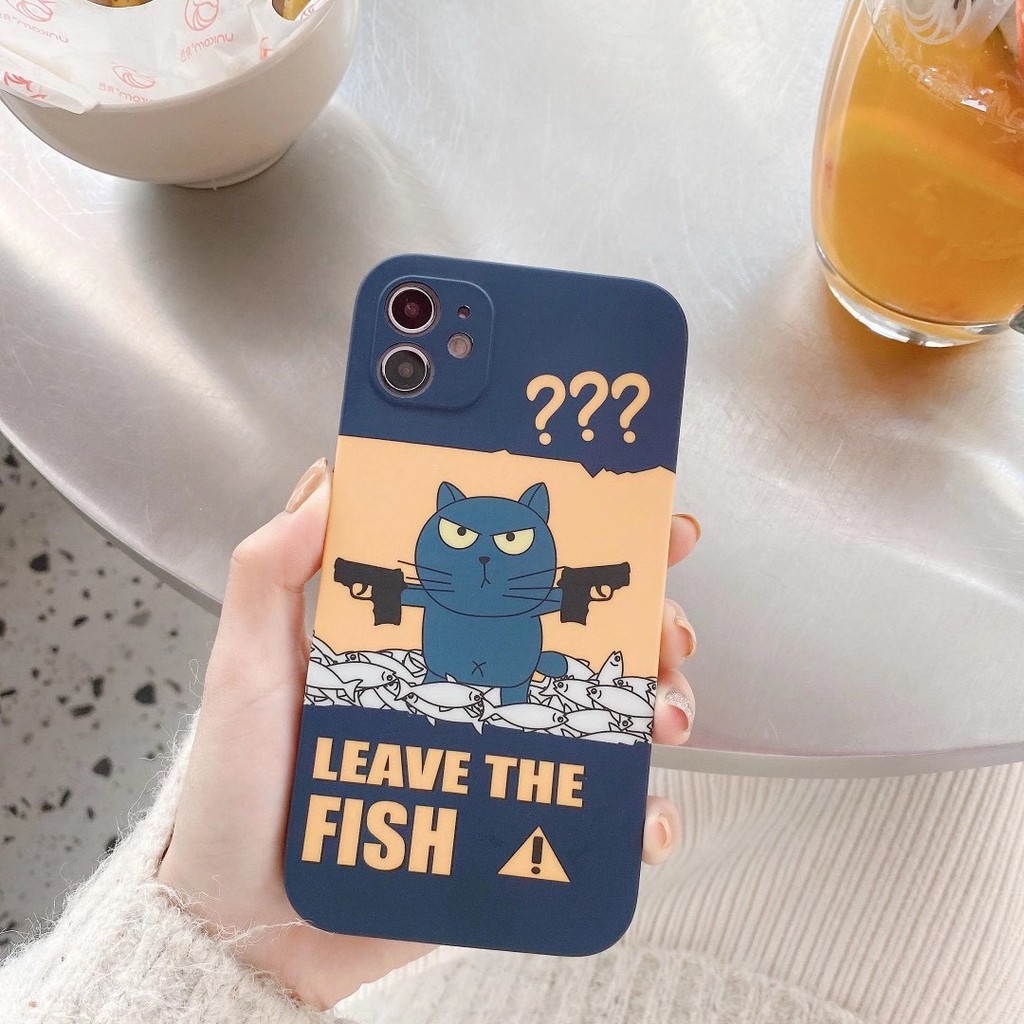 Ốp Điện Thoại Hình Mèo Dễ Thương Cho Iphone 11 Pro Max X Xr Xs Max 7 8 Plus Se 2020 12 12 Mini Pro Pro Max | BigBuy360 - bigbuy360.vn