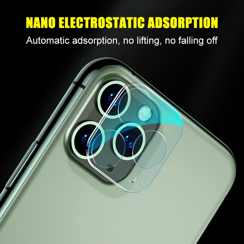 Khung Bảo Vệ camera 3D Cho iPhone 12 11 pro Max iPhone 11