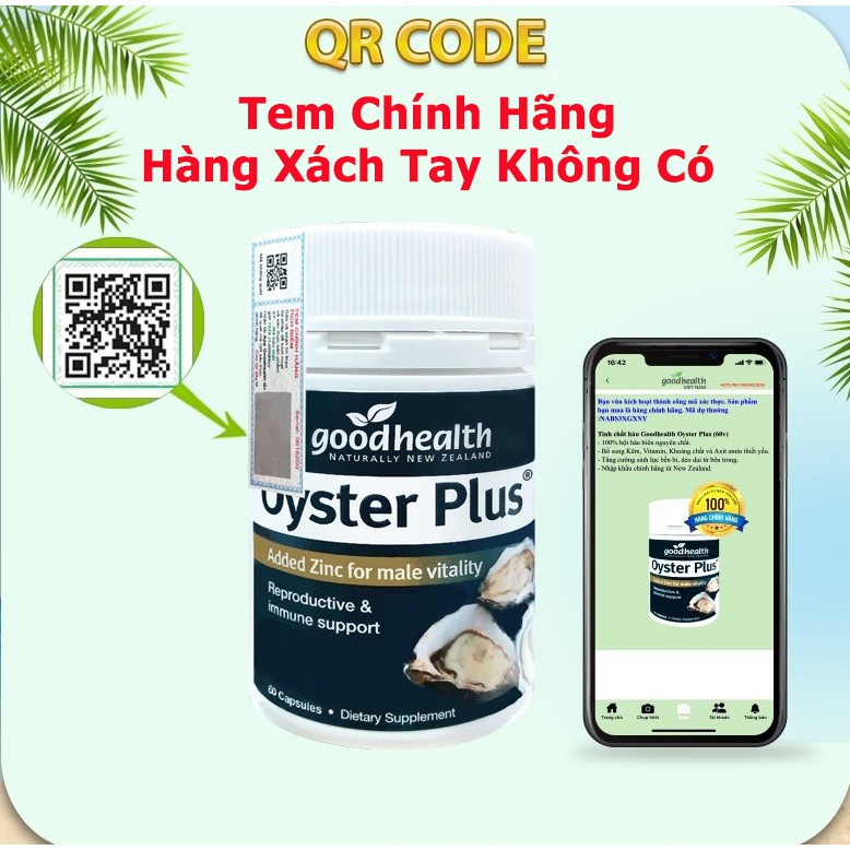 [Chính hãng][New zeland] Oyster plus - cải thiện sinh lý nam - sản phẩm hàng đầu hỗ trợ nam giới - 30 viên 60 viên
