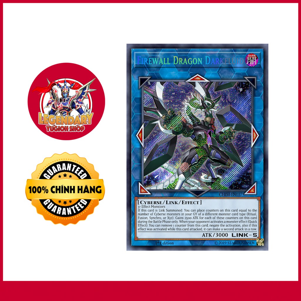 [EN]Thẻ Bài Yugioh Chính Hãng] Firewall Dragon Darkfluid