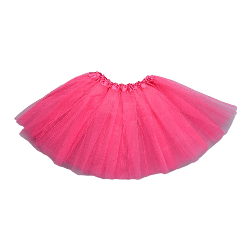 Chân Váy Xòe Tutu Phối Lưới Co Giãn Dành Cho Bé Gái Tập Múa Ballet