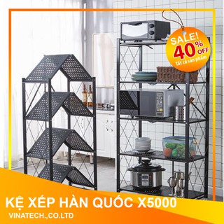 [Hàng Nhập Khẩu] KỆ XẾP THÔNG MINH HÀN QUỐC X5000 GẤP GỌN KỆ NHÀ BẾP ĐỂ LÒ VI SÓNG, GIÁ SÁCH TRANG TRÍ PHÒNG TIỆN LỢI