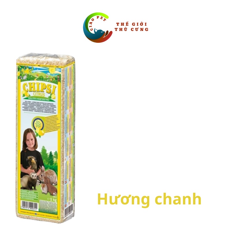 LÓT CHUỒNG CHO THÚ NHỎ CHIPSI 15L