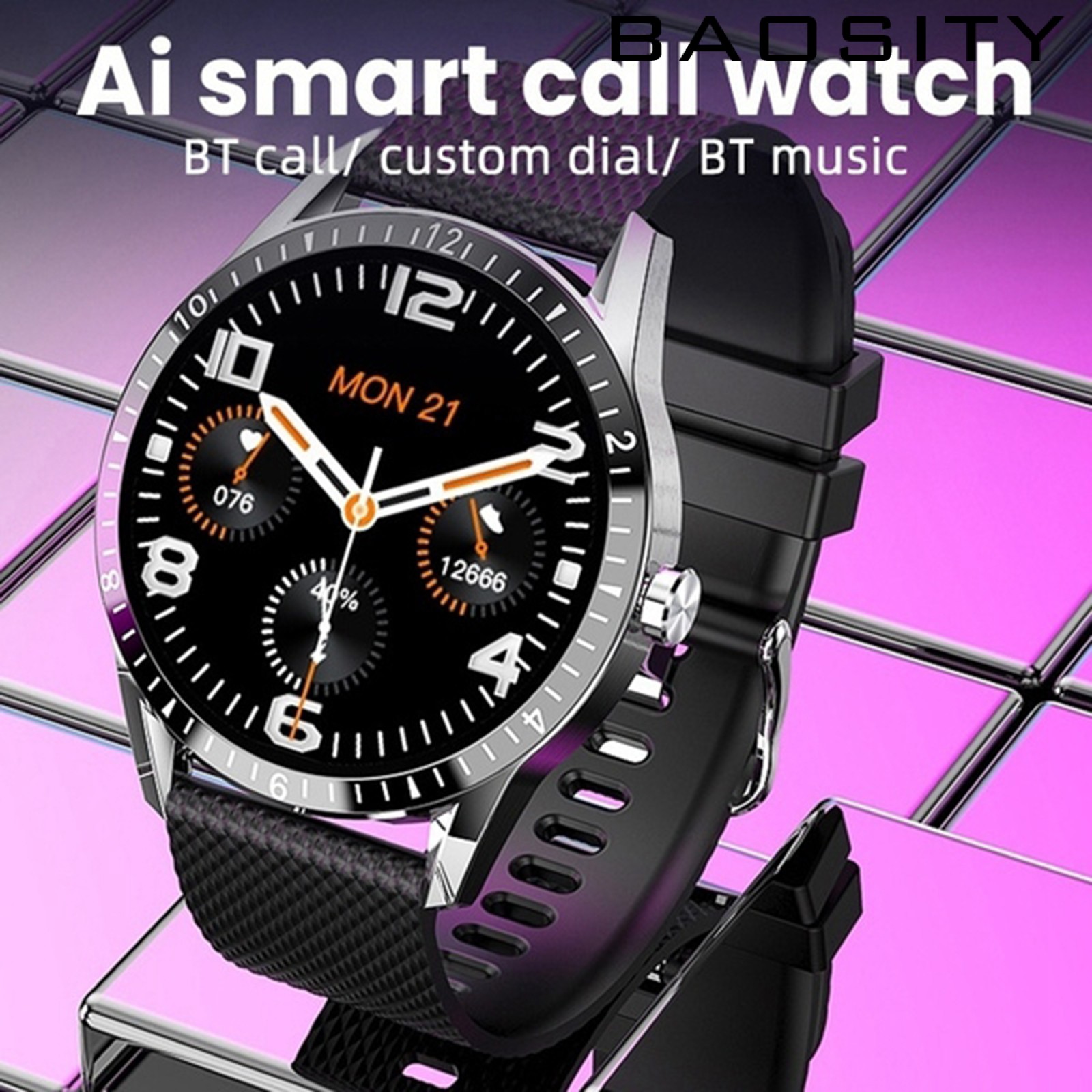 Đồng Hồ Thông Minh Đa Chức Năng Theo Dõi Sức Khỏe