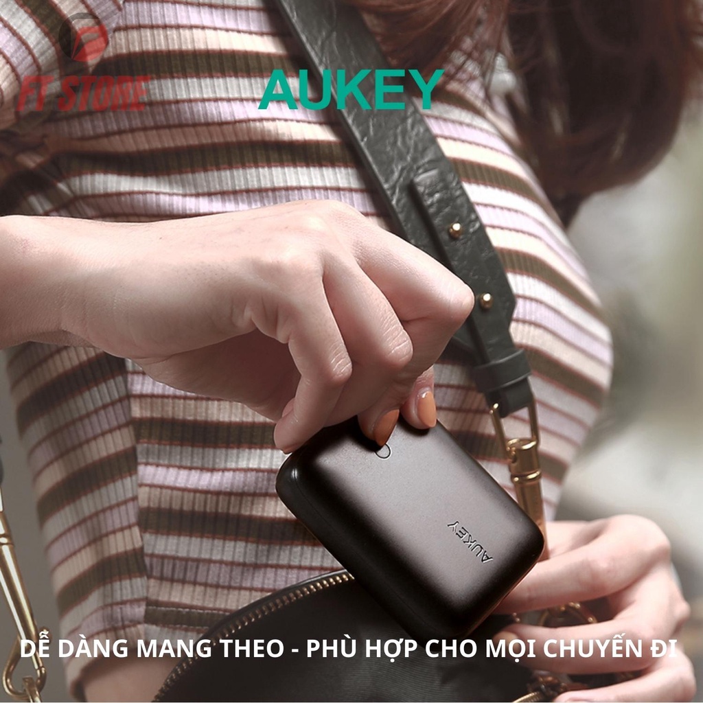 [GIAO HOẢ TỐC] Pin Sạc Dự Phòng AUKEY Basix Mini PB-N83S 10.000mAh Sạc Nhanh PD 20W/QC3.0 nhỏ gọn