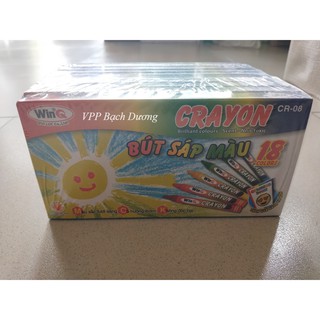 Bút Sáp 18 Màu Thơm WinQ CR-08