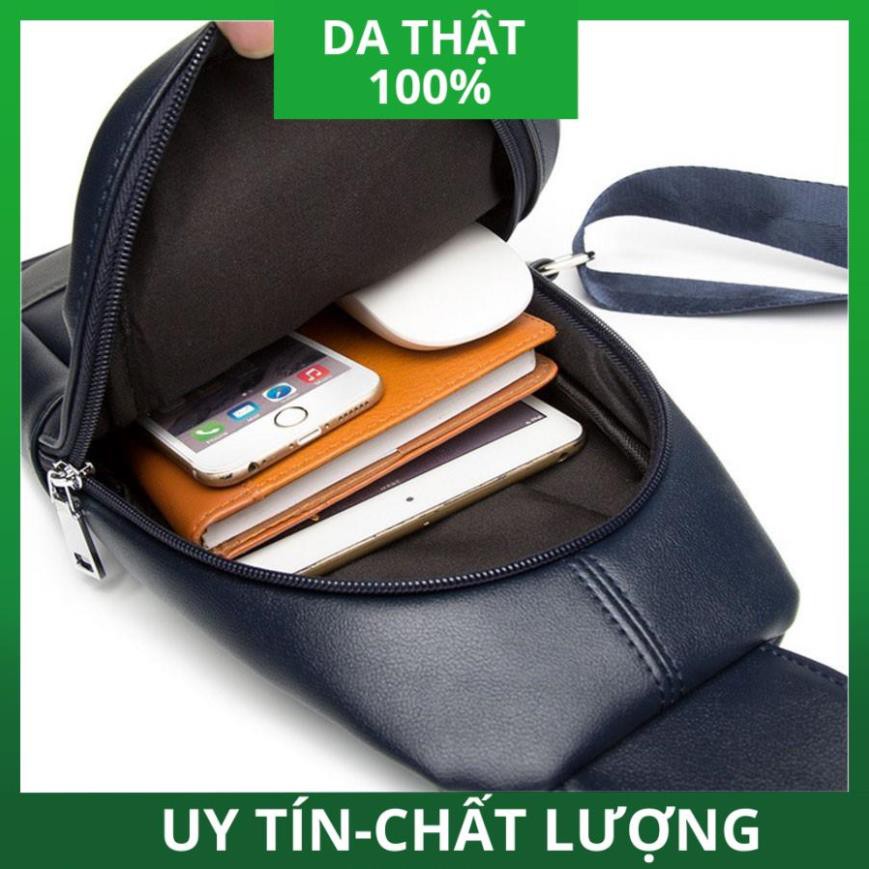 [ HÀNG CAO CẤP ] Túi Đeo Ngực MCK Ngăn Kéo Giữa Thời Trang BA283 (đen - nâu - xanh dương) | BigBuy360 - bigbuy360.vn