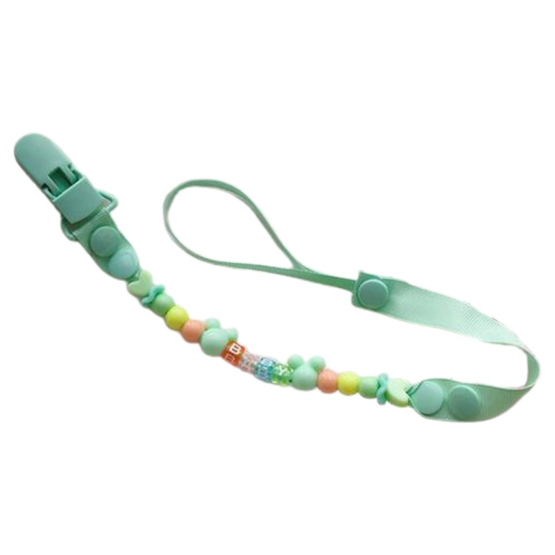 Kẹp Núm Vú Giả 9 84inch Thiết Kế Hạt Dễ Thương Có Thể Gặm Răng Cho Bé