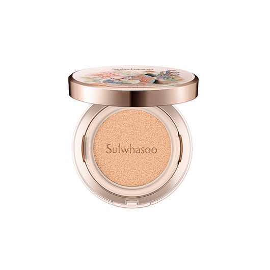 Phấn nước phượng hoàng cushion sulwhasoo bản giới hạn dùng cho mọi loại da màu Xanh kèm lõi refill | BigBuy360 - bigbuy360.vn