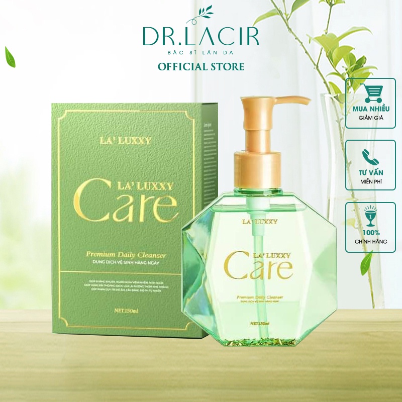 Dung dịch vệ sinh giúp ngừa nấm ngứa,duy trì độ ẩm La'Luxxy Care DR.LACIR Chai 150ml DR123