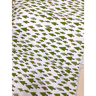 Vải canvas mẫu cây thông