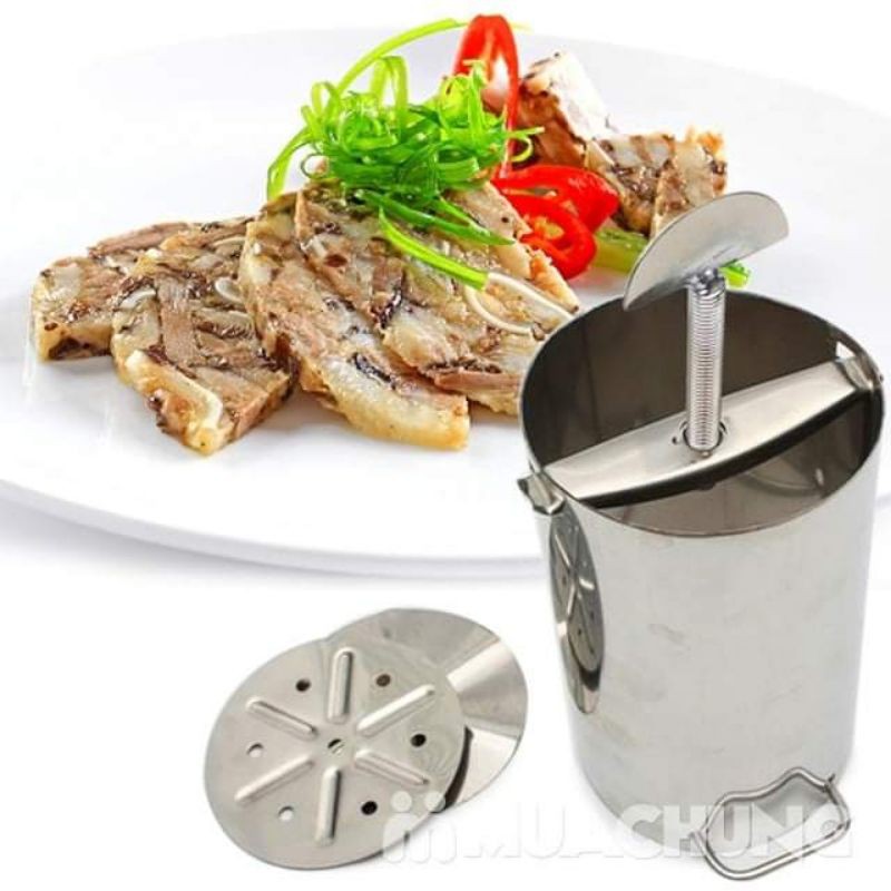 Khuôn làm giò thủ bằng inox304 cao cấp loại 1kg