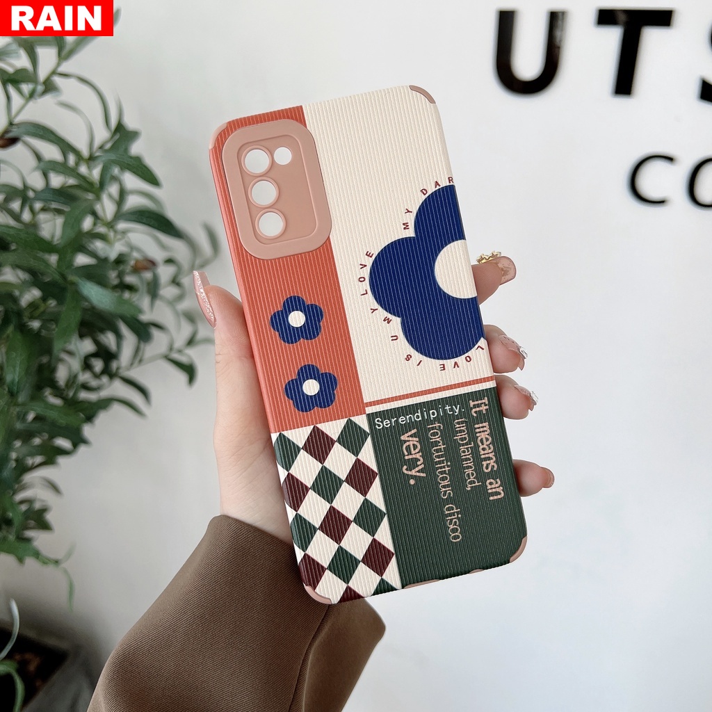 Ốp Điện Thoại Hình Hoa Cho Sansung A21S A10S A72 A03S A32 A22 A52 A52S A13 A33 J2 J7 Prime A12 A11 A20 A30A01 A50 A50S A30S S22 Ultra