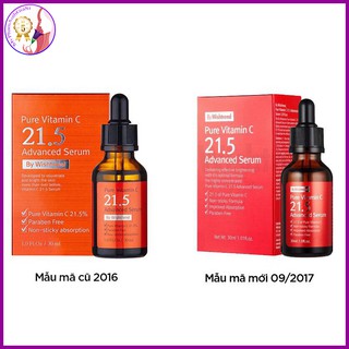 Tinh chất dưỡng trắng mờ thâm pure vitaminc 21.5 advanced serum