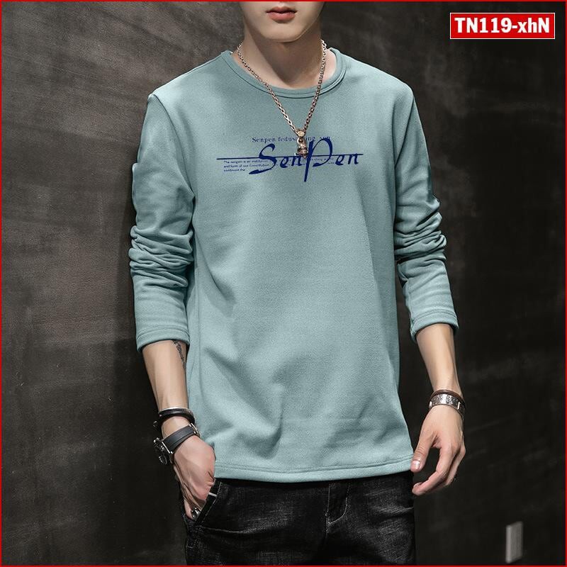 áo thun nam tay dài trơn TN119 nhiều màu sắc chất sợi tre pha trẻ trung | BigBuy360 - bigbuy360.vn