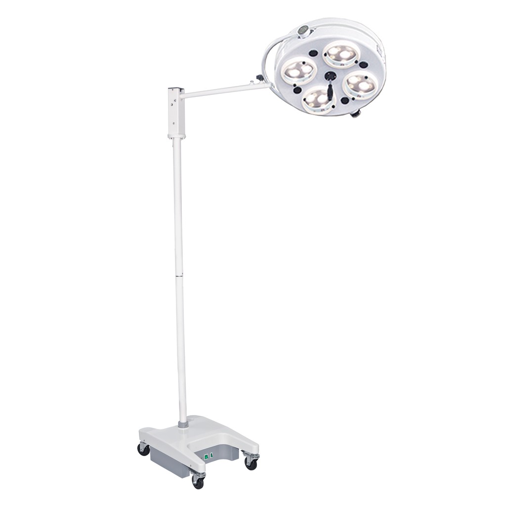 Đèn Mổ giải phẫu Phẫu Thuật di động 4 bóng LED kèm ắc quy dự phòng (KL04L.III LED with batterry)