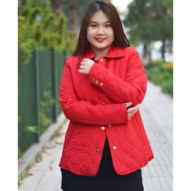 Áo khoác bông trần💖Freeship💖Áo khoác bông trần Crown & Ivy hàng xuất dư Pháp