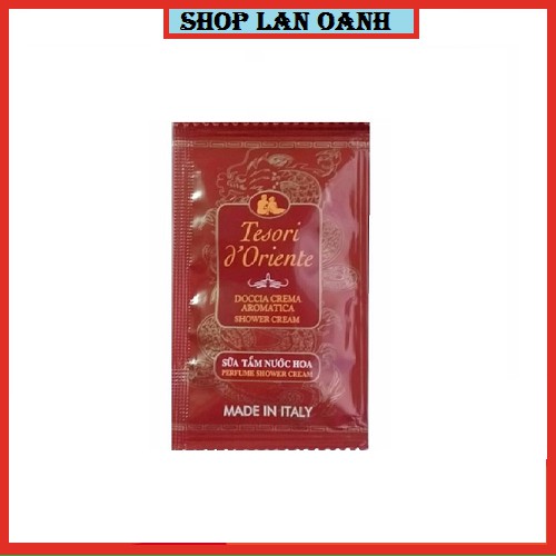 Gói Sữa tắm hương nước hoa xích Tesori D'Oriente 6ml