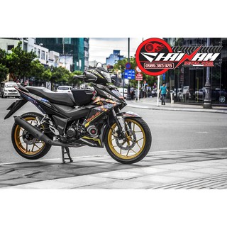 Tem Trùm Winner 150 BumBLeBee Đen Vàng