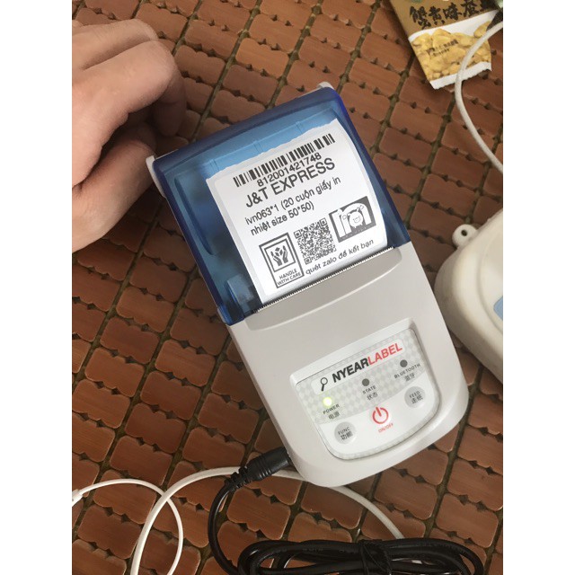ivn047 Máy In Tem & Hóa Đơn Bluetooth NyearLabel | BigBuy360 - bigbuy360.vn