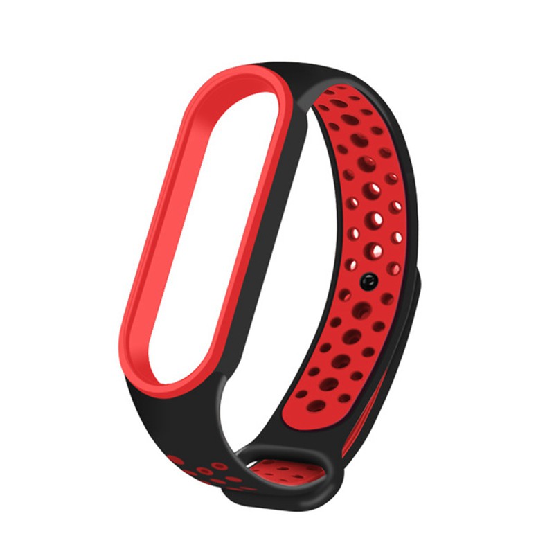 Dây đeo thay thế bằng silicon mềm chống mồ hôi cho Mi Band 5 6