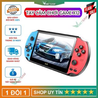 Máy Chơi Game Cầm Tay X12 5.1 Tích Hợp 128bit có sẵn 2000 trò chơi - Bộ nhớ trong 8gb -dc4075